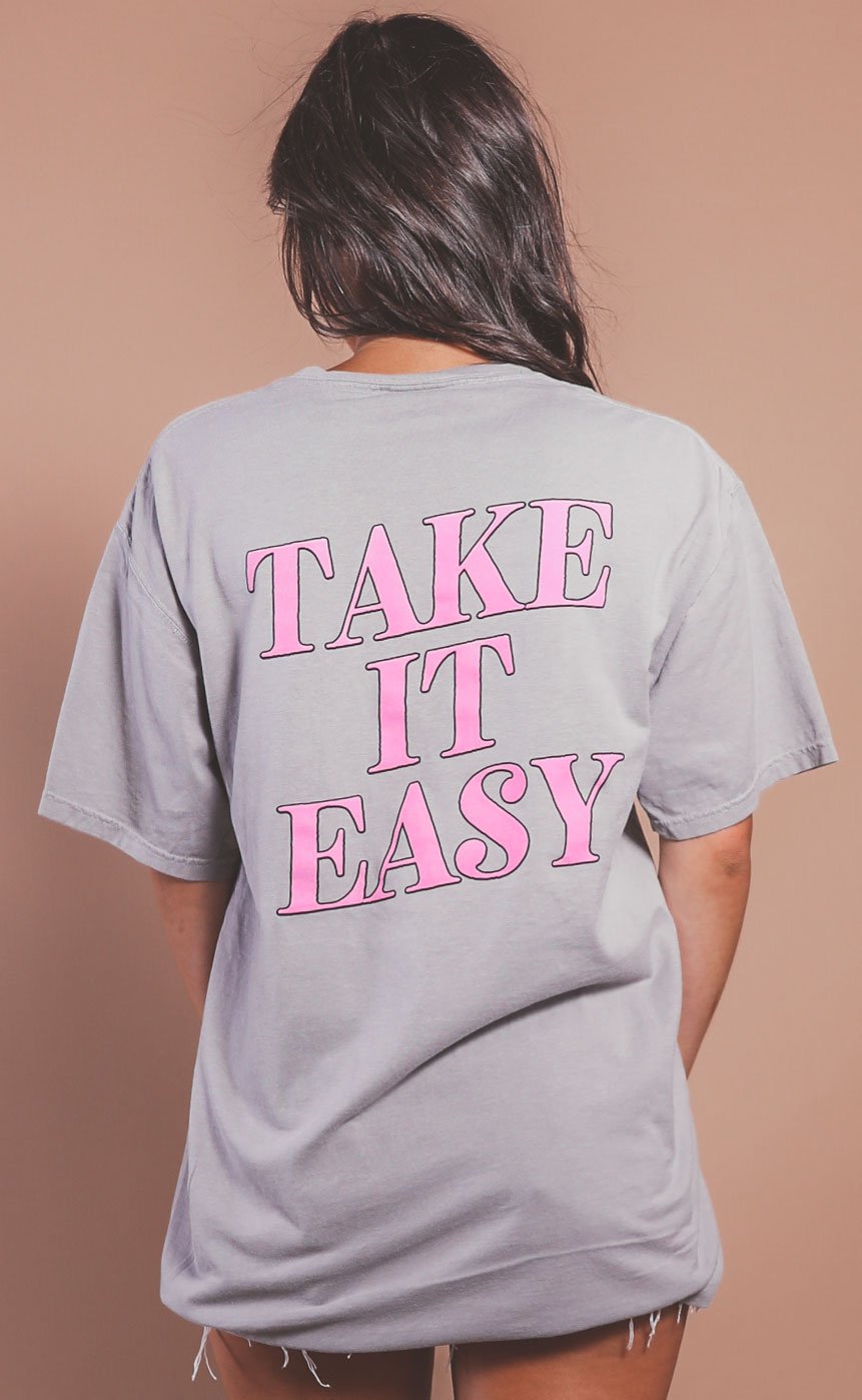 Take It Easy Pocket Tee