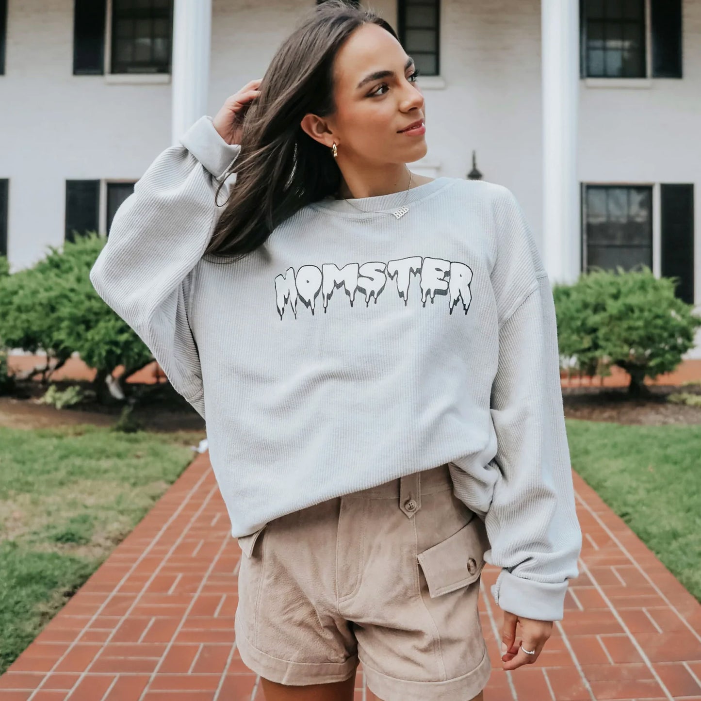 Momster Corded Sweatshirt