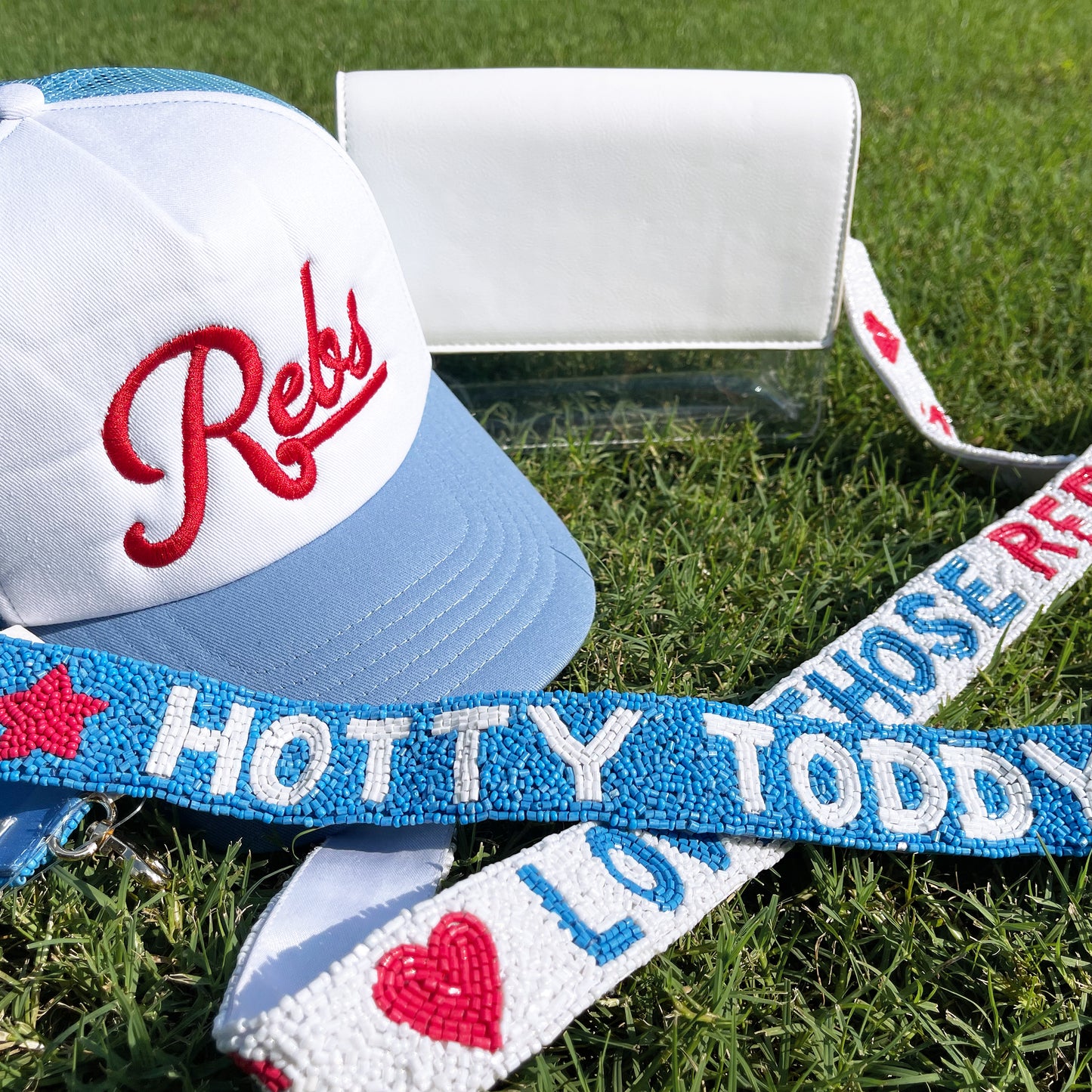 Hotty Toddy Beaded Purse Strap (Pre-Order)