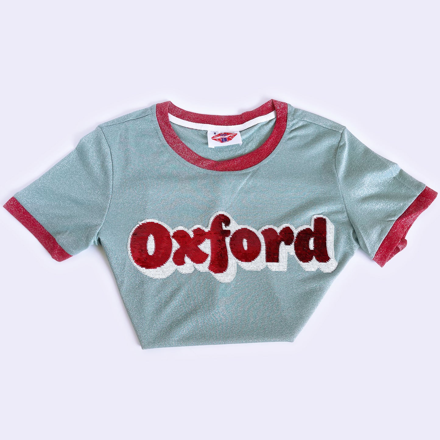 Oxford Sparkle Ringer Tee