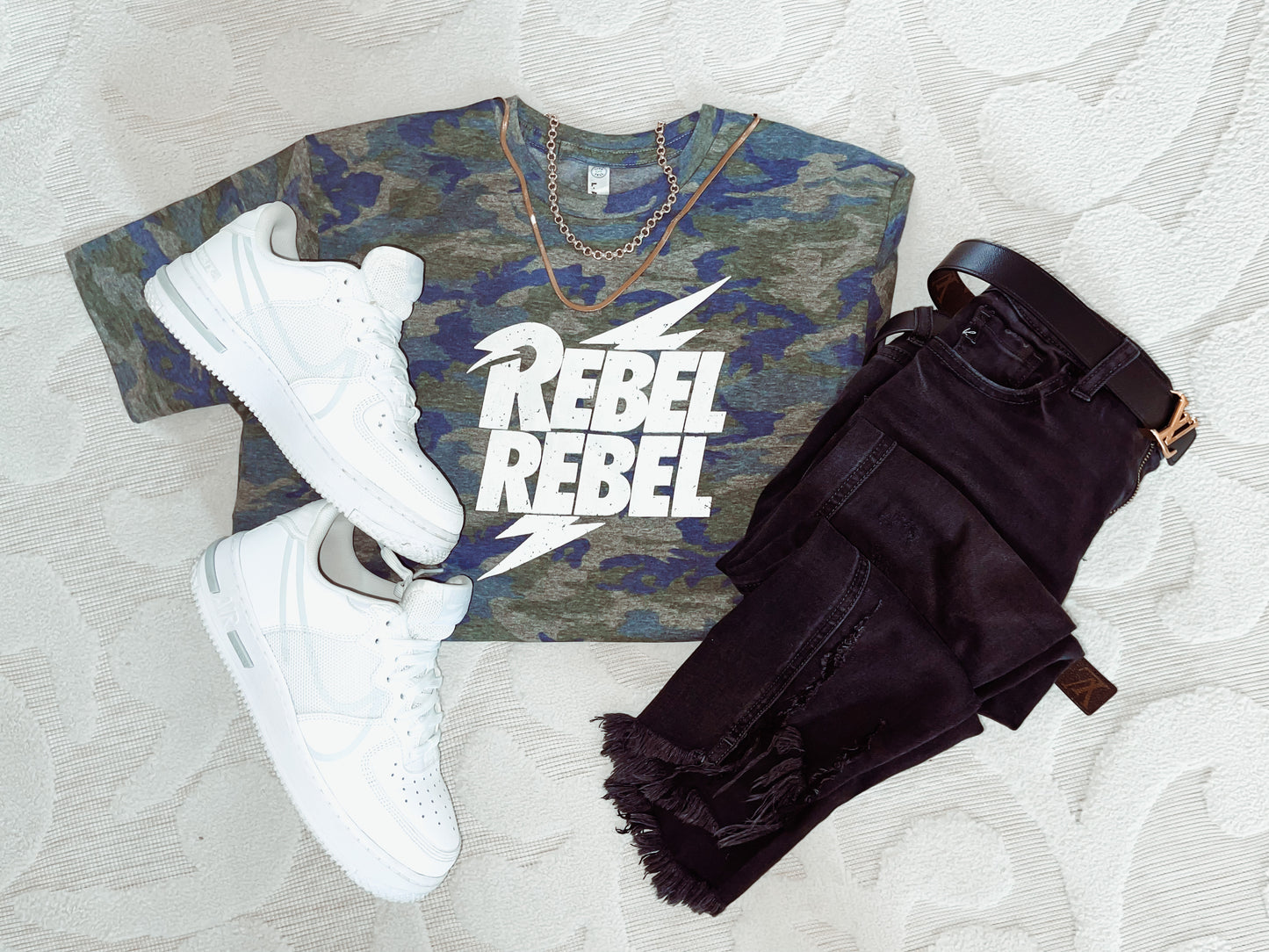 Rebel Rebel Camo Tee