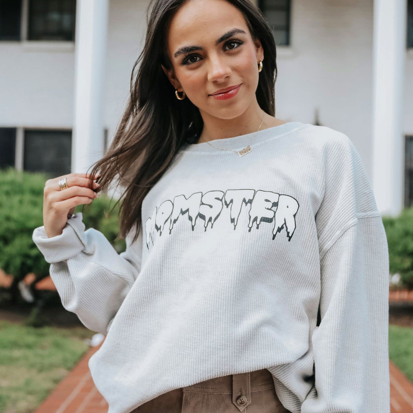 Momster Corded Sweatshirt