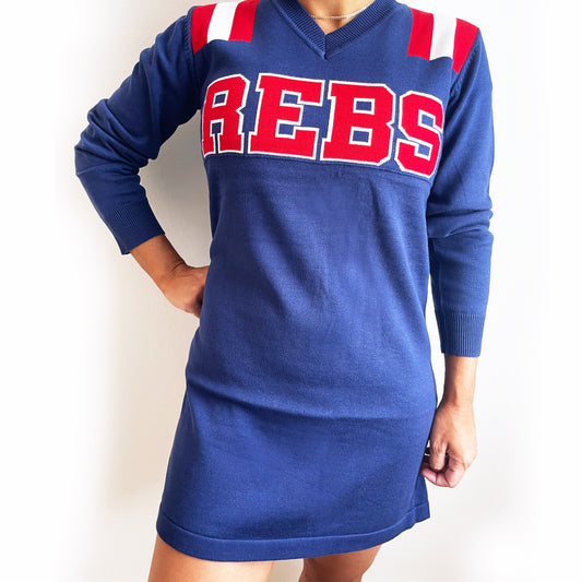 Rebs Navy Sweater Dress